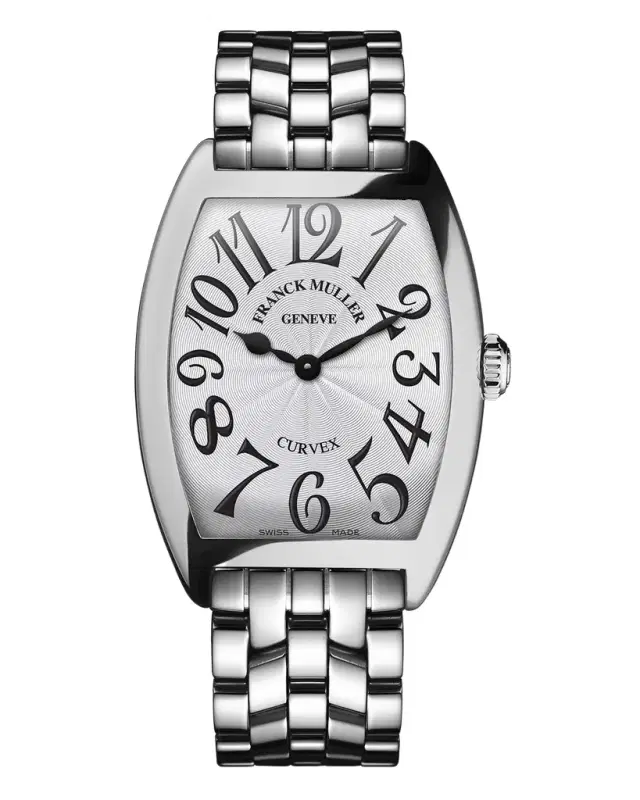 Franck Muller Curvex Stainless Steel Watch