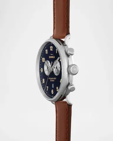 Shinola Men's 43mm Canfield Chronograph Watch | Thumbnail 2 Shinola Men's 43mm Canfield Chronograph Watch | Thumbnail 2
