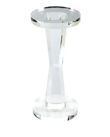 John-Richard Collection Duchess Cylinder Crystal Side Table | Thumbnail 1
