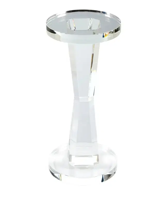 Duchess Cylinder Crystal Side Table