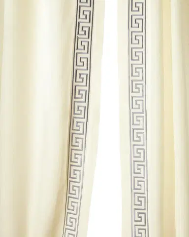 Home Silks Felix Curtain Panels, 108" | Thumbnail 1