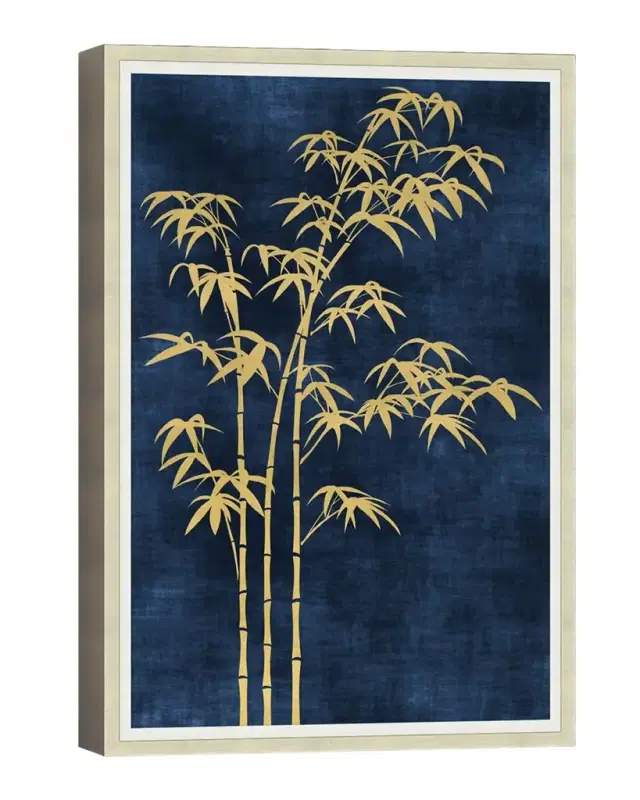Wendover Art Group "Gilt Bamboo I" Giclee Art