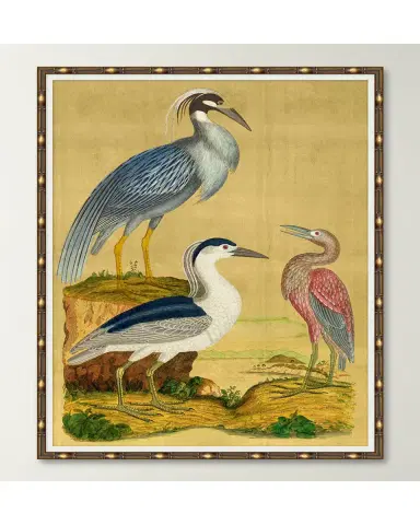 Wendover Art Group "Majestic Cranes on Gold I" Giclee Art | Thumbnail 2 Wendover Art Group "Majestic Cranes on Gold I" Giclee Art | Thumbnail 2