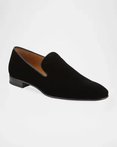 Paul Stuart Men's Harrier Velvet Venetian Loafers | Thumbnail 2 Paul Stuart Men's Harrier Velvet Venetian Loafers | Thumbnail 2