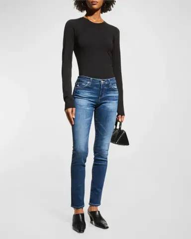 AG Jeans Prima Mid-Rise Cigarette Jeans | Thumbnail 2