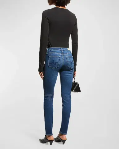 AG Jeans Prima Mid-Rise Cigarette Jeans | Thumbnail 3