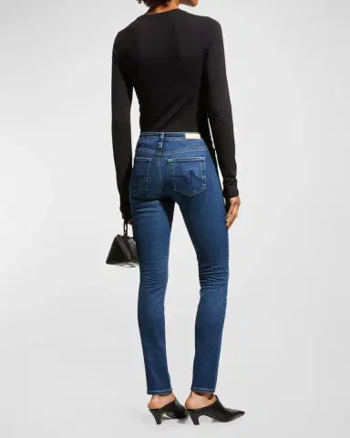 AG Jeans Prima Mid-Rise Cigarette Jeans | Thumbnail 6
