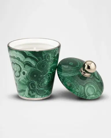 Stefano Ricci Royal Malachite Eight Candle | Thumbnail 2