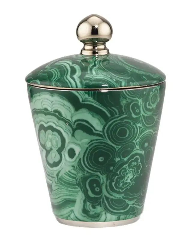 Stefano Ricci Royal Malachite Eight Candle