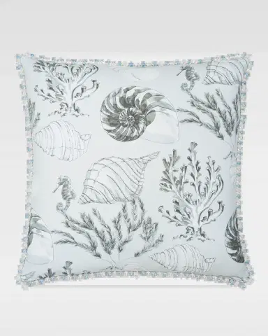 Eastern Accents Nerida Seashell Pillow | Thumbnail 2