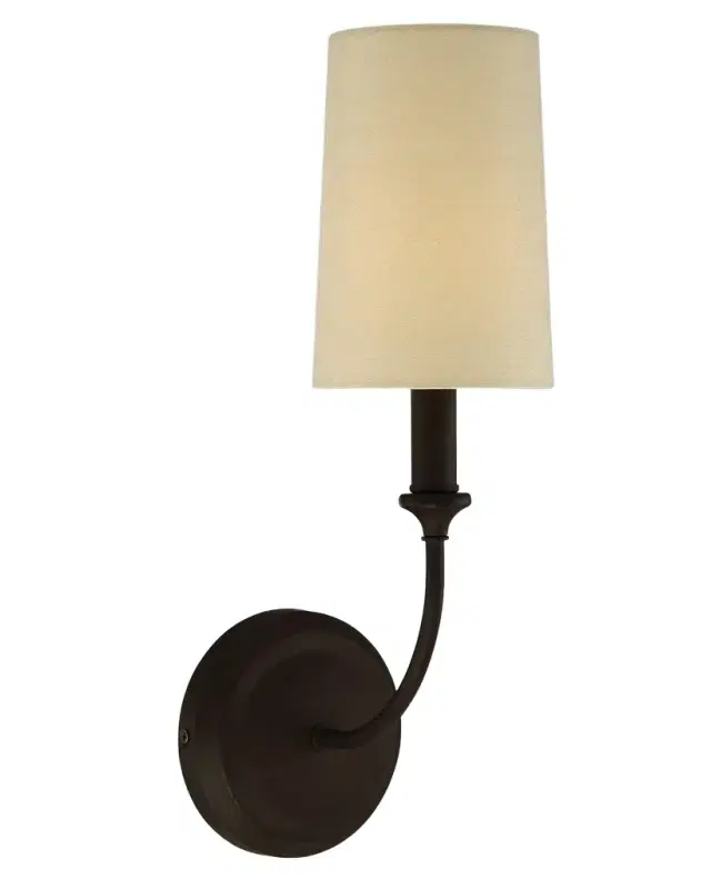 Sylvan 1-Light Dark Bronze Sconce