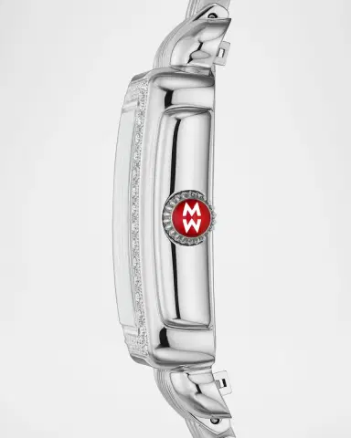 Michele Deco Madison Mid Stainless Steel Diamond Watch | Thumbnail 2 Michele Deco Madison Mid Stainless Steel Diamond Watch | Thumbnail 2