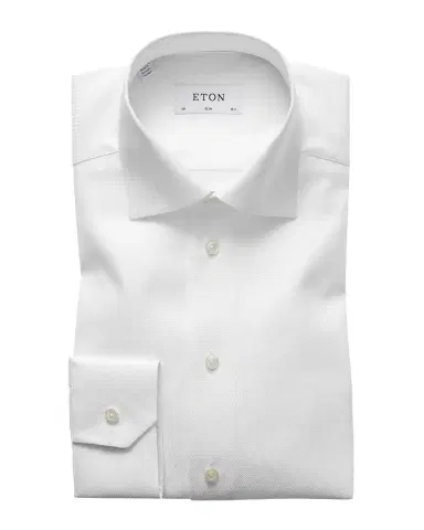 Eton Men's Slim Fit Cavalry Twill Dress Shirt | Thumbnail 1 Eton Men's Slim Fit Cavalry Twill Dress Shirt | Thumbnail 1