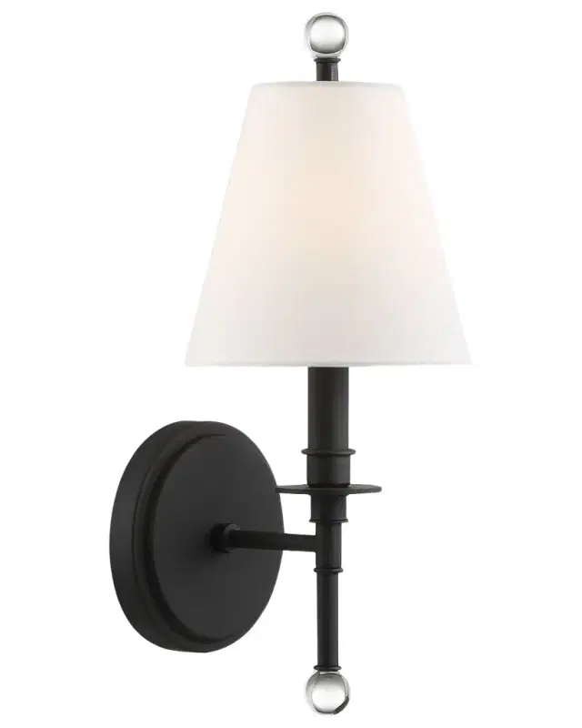 Riverdale 1-Light Sconce with Shade