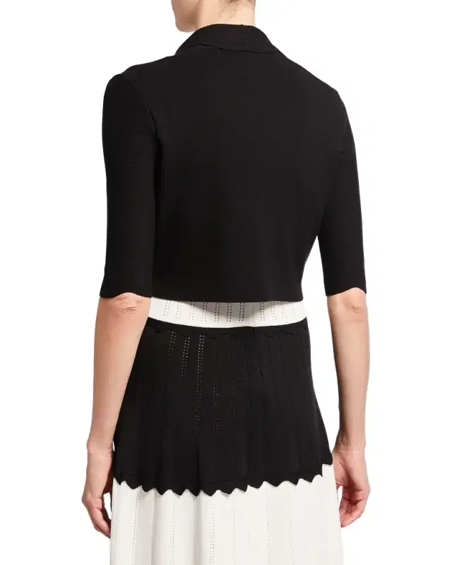 Scalloped Bolero Cardigan
