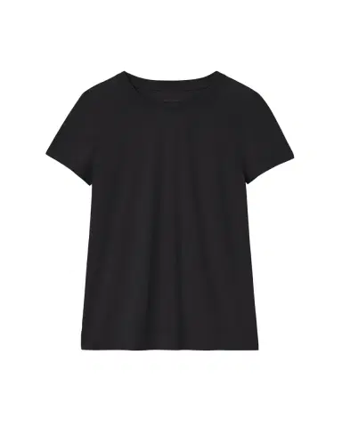 Lafayette 148 New York Modern Short-Sleeve Cotton Jersey Tee | Thumbnail 2