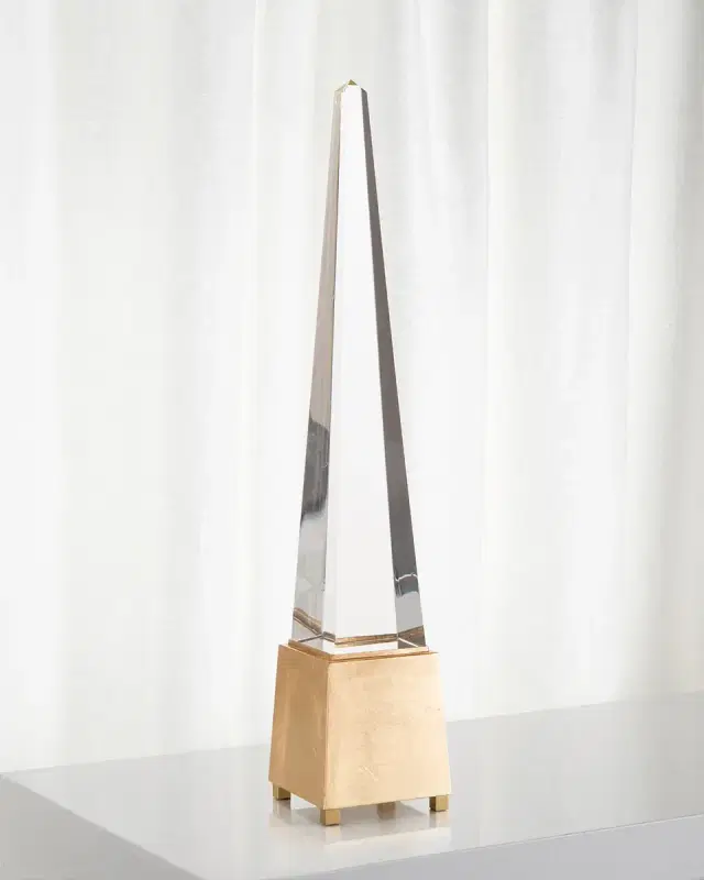 Lighted Crystal Spire
