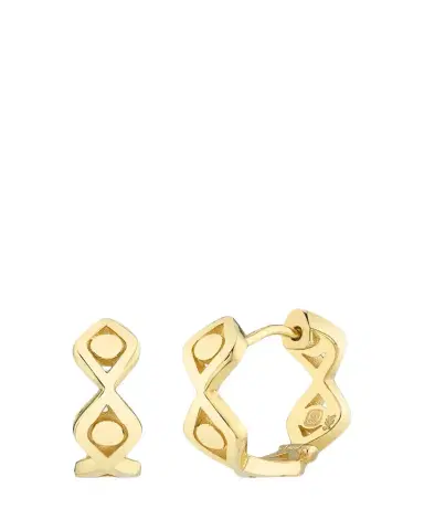 Sydney Evan 14k Evil Eye Huggie Hoop Earrings | Thumbnail 1
