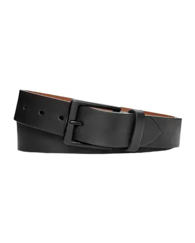 Shinola Men's Lightning Bolt Keeper Leather Belt | Thumbnail 1