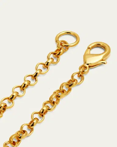 ben-amun 24k Gold Electroplated Fleur-De-Lis Long Necklace | Thumbnail 4
