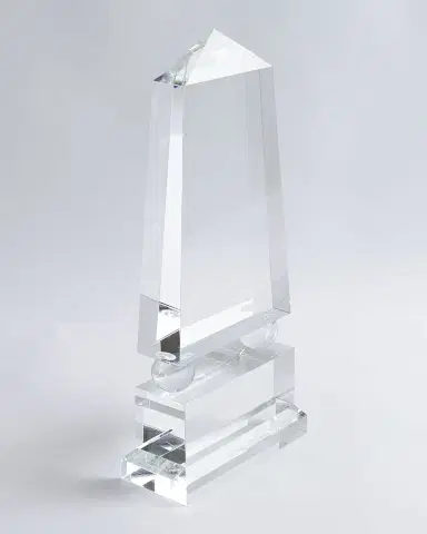 Global Views Wide Crystal Obelisk | Thumbnail 2