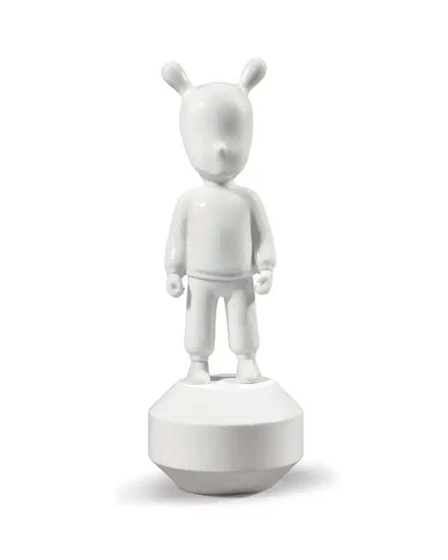 Lladro "The Guest" Figurine - White - Little