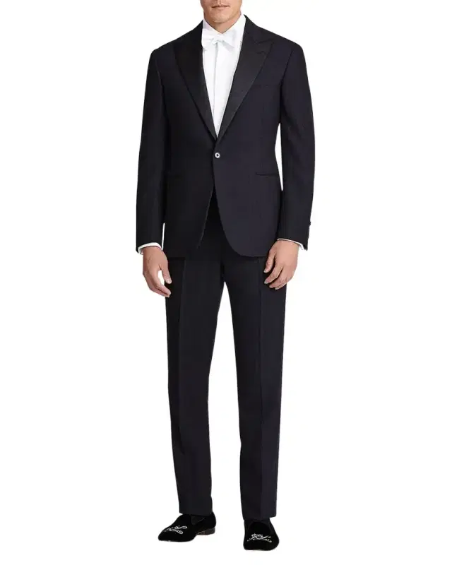 Ralph Lauren Purple Label Men's Barathea Solid Wool Tuxedo