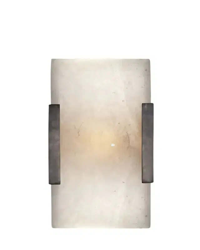 Visual Comfort Signature Covet Wide Clip Bath Sconce By Kelly Wearstler