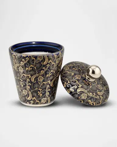 Stefano Ricci Multicolor Paisley Royal Eagle Black Candle | Thumbnail 2