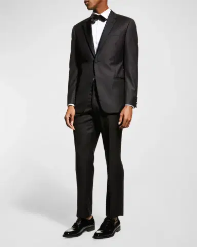 Emporio Armani Super 130s Wool Two-Piece Tuxedo | Thumbnail 2 Emporio Armani Super 130s Wool Two-Piece Tuxedo | Thumbnail 2