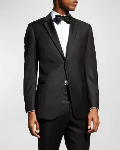 Emporio Armani Super 130s Wool Two-Piece Tuxedo | Thumbnail 3 Emporio Armani Super 130s Wool Two-Piece Tuxedo | Thumbnail 3