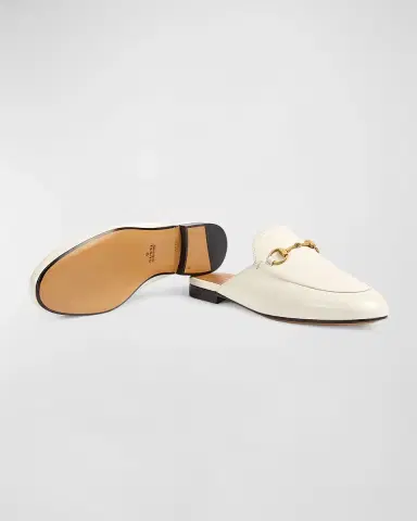 Gucci Princetown Leather Mules | Thumbnail 5