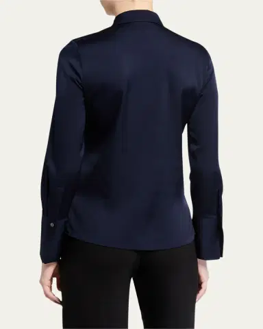 Kobi Halperin Rebekah Long-Sleeve Silk Blouse | Thumbnail 5