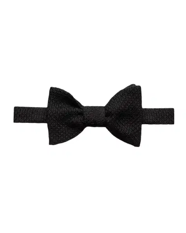 Eton Textured Silk Pre-Tied Bow Tie | Thumbnail 1