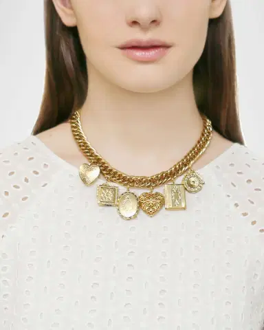 Ben-Amun Multi-Locket Necklace | Thumbnail 2