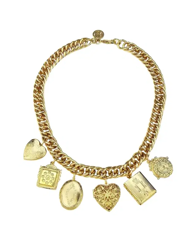 Multi-Locket Necklace