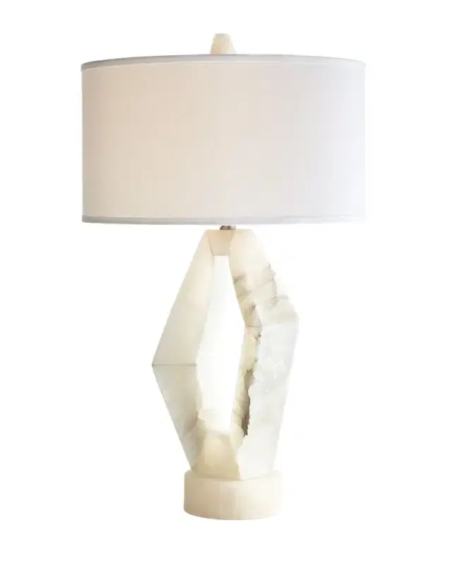 John-Richard Collection Abstract Alabaster Table Lamp