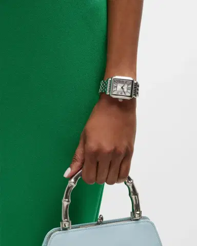 Michele Deco Madison Diamond-Dial Watch | Thumbnail 2