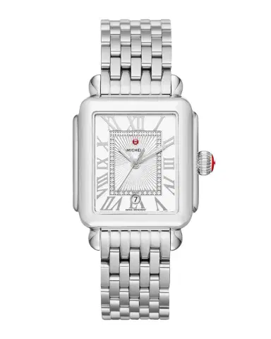 Michele Deco Madison Diamond-Dial Watch | Thumbnail 1