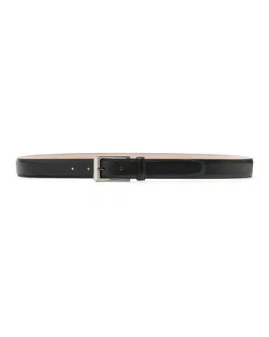 Magnanni Men's Manchester Square-Buckle Leather Belt | Thumbnail 2