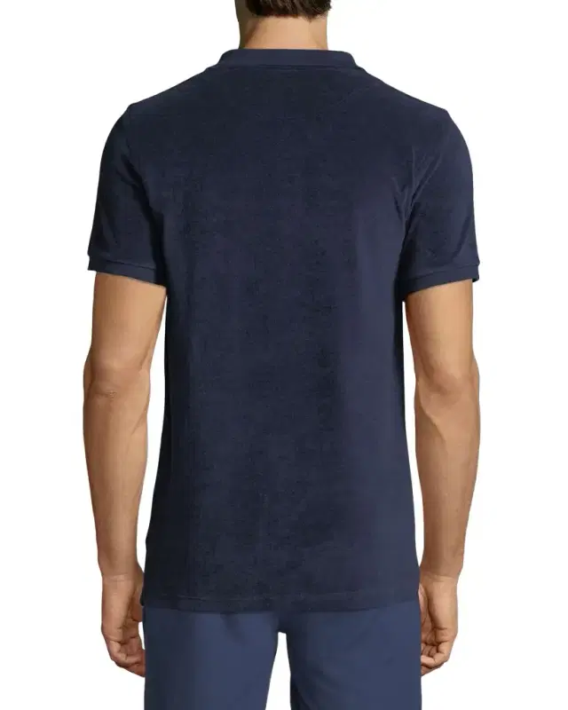 Vilebrequin Men's Terry Knit Polo Shirt