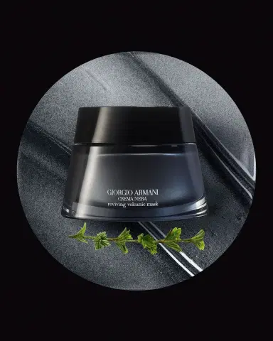 ARMANI beauty Crema Nera Reviving Volcanic Mask, 1.7 oz. | Thumbnail 2