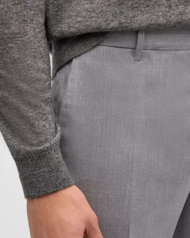 BOSS Men's Genesis Slim-Fit Wool Trousers | Thumbnail 5 BOSS Men's Genesis Slim-Fit Wool Trousers | Thumbnail 5