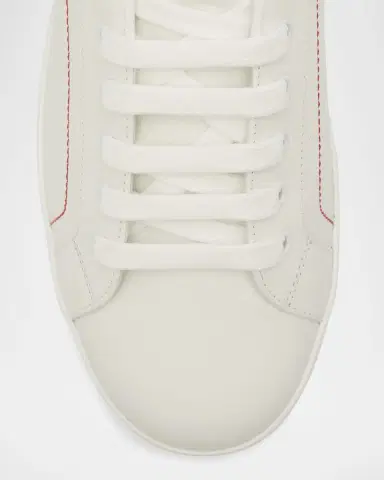 Dolce & Gabbana Men's Portofino Two-Tone Leather Sneakers | Thumbnail 6 Dolce & Gabbana Men's Portofino Two-Tone Leather Sneakers | Thumbnail 6