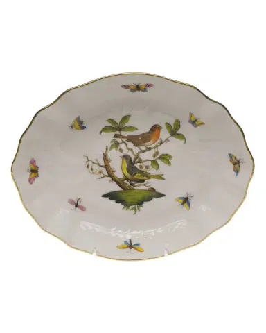 Herend Rothschild Bird Oval Dish | Thumbnail 1