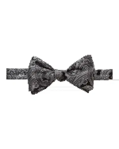 Eton Paisley Self-Tie Silk Bow Tie | Thumbnail 2