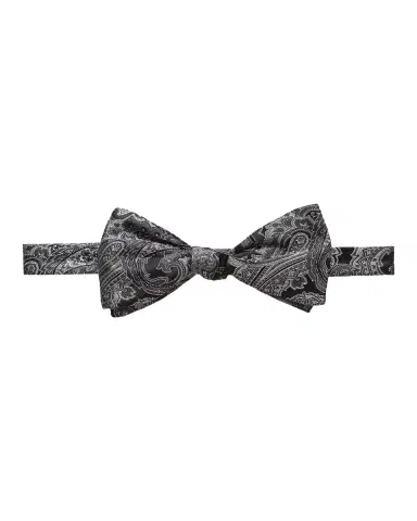 Eton Paisley Self-Tie Silk Bow Tie | Thumbnail 3