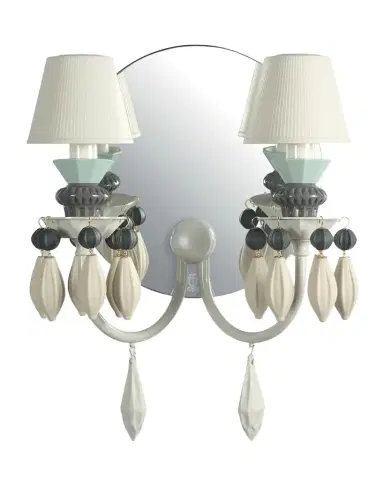 Lladro Belle de Nuit 2-Light Wall Sconce | Thumbnail 1