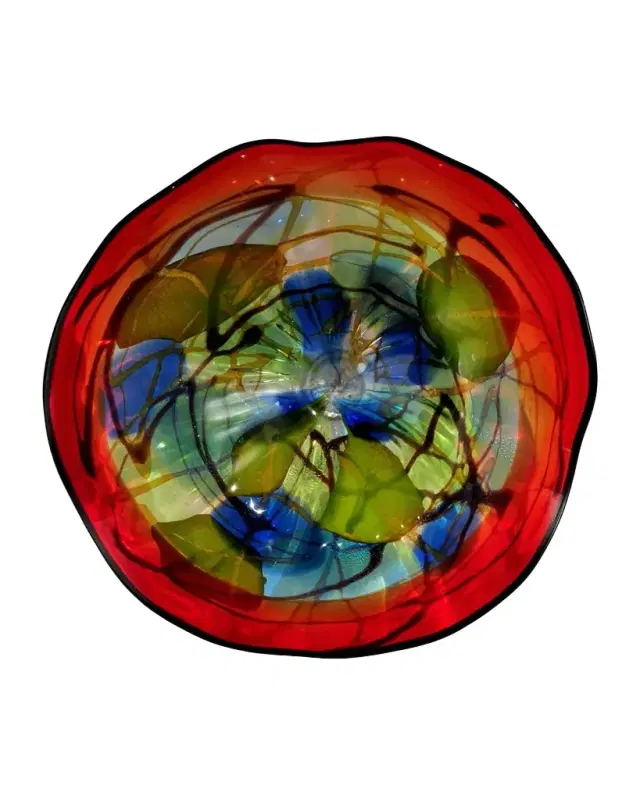 Dale Tiffany Hankley Art Glass Sculpture, 20"