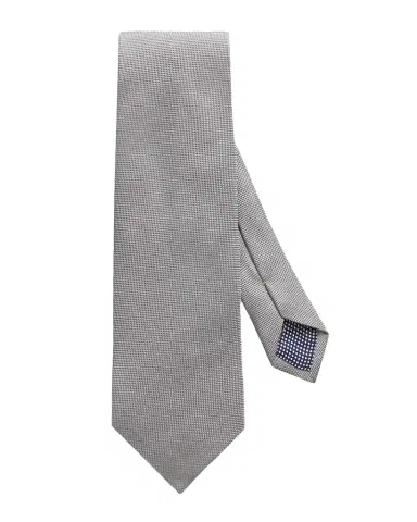 Eton Men's Textured Solid Silk Tie | Thumbnail 1